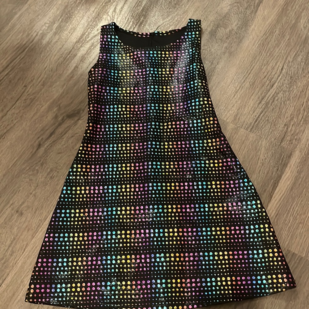 Dori Creations Metallic Dress